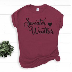 SWEATER WEATHER GRAPHIC TEE
